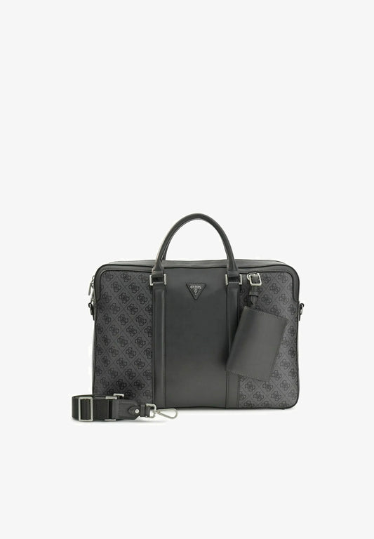 BORSA DA UFFICIO IN PELLE NERA