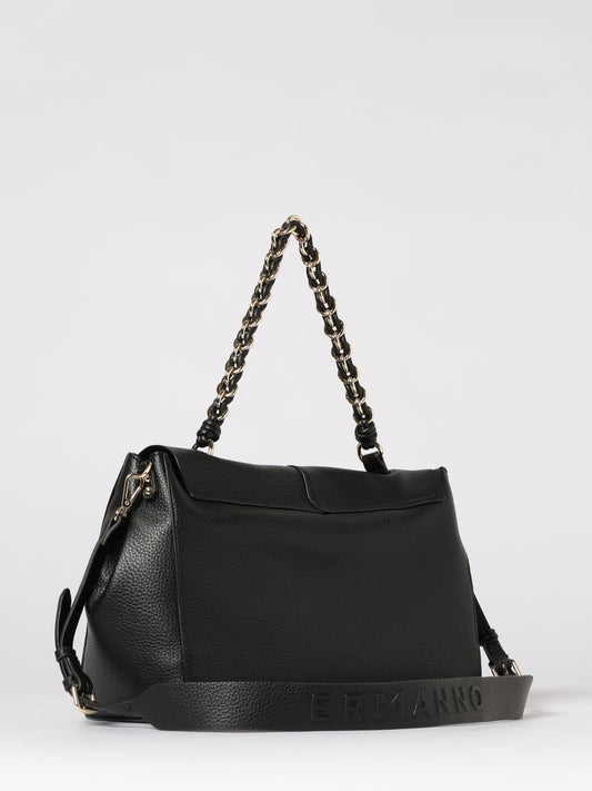 BORSA IN PELLE A SPALLA BLK