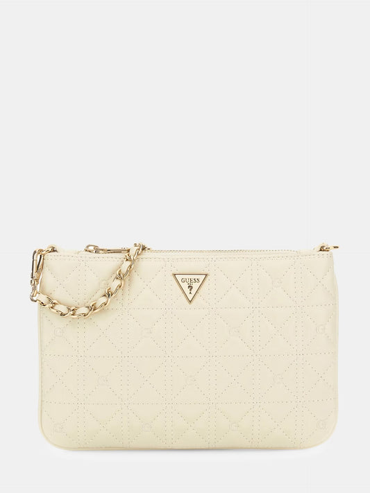 BORSA A MANO POUCH CON LOGO