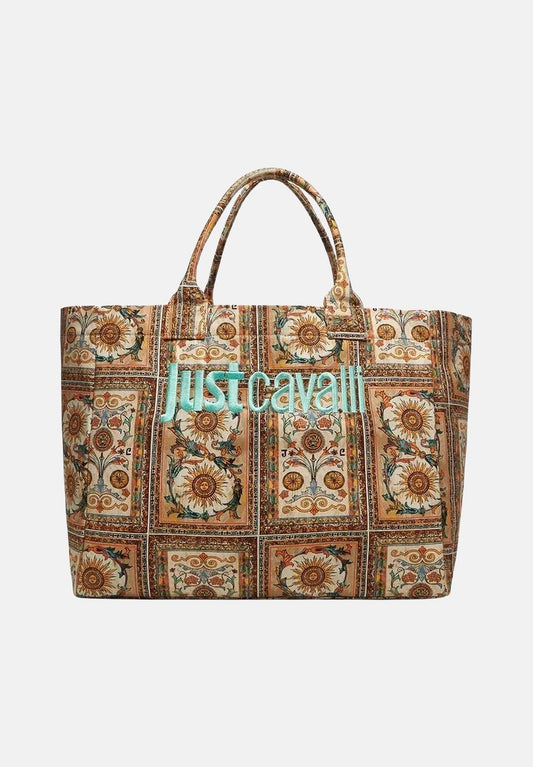 BORSA A SPALLA COTTON DRILL PRINT SEASONAL