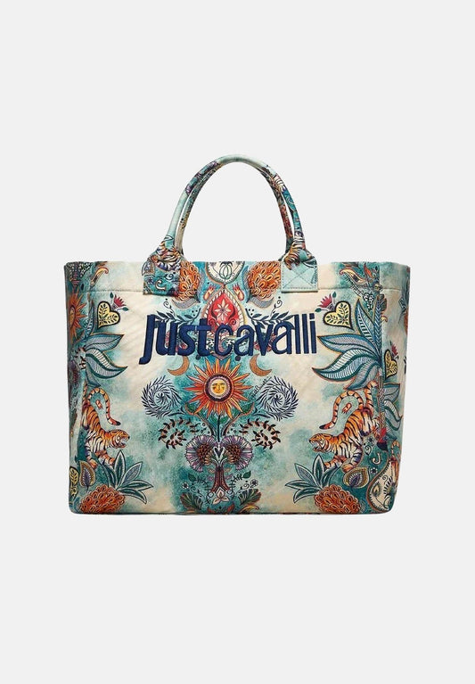 BORSA A SPALLA COTTON DRILL PRINT SEASONAL