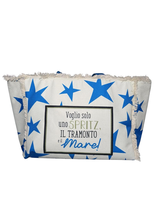 BORSA A SPALLA MARINA