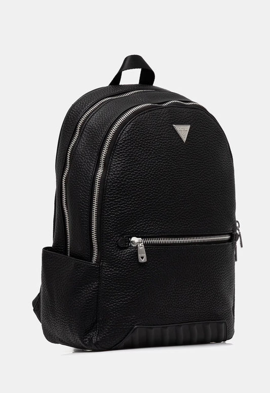 ZAINO IN PELLE NERA