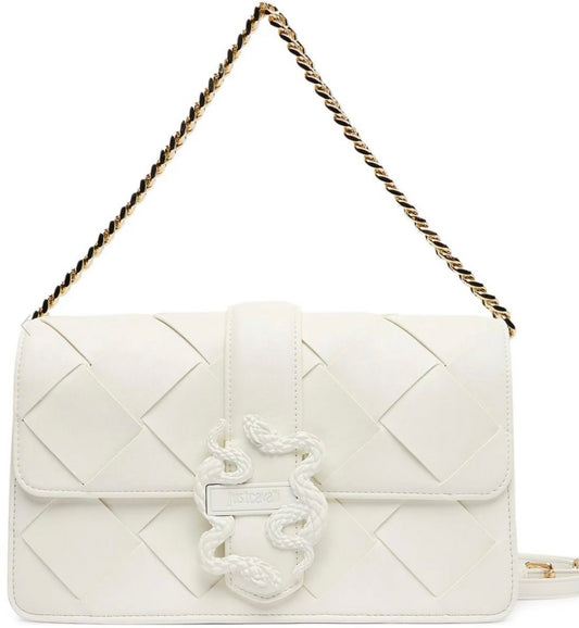 BORSA A TRACOLLA BRAIDED ICONIC SNAKES