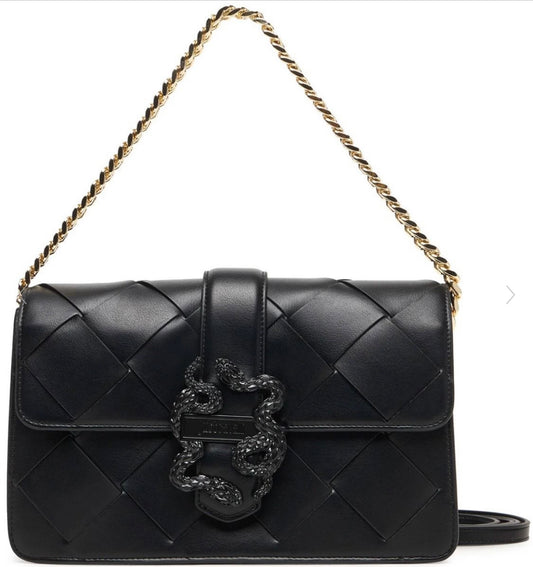 BORSA A TRACOLLA BRAIDED ICONIC SNAKES