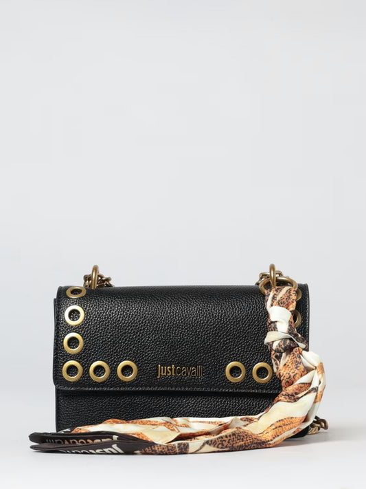 BORSA IN PELLE FOULARD EYELETS STYLE