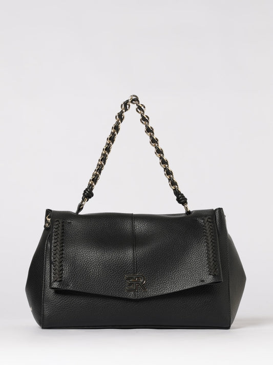 BORSA IN PELLE A SPALLA BLK