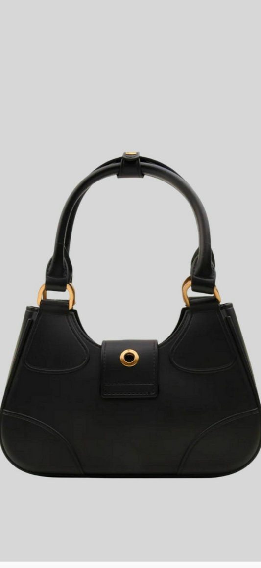 BORSA A MANO FLAT CIRCLE