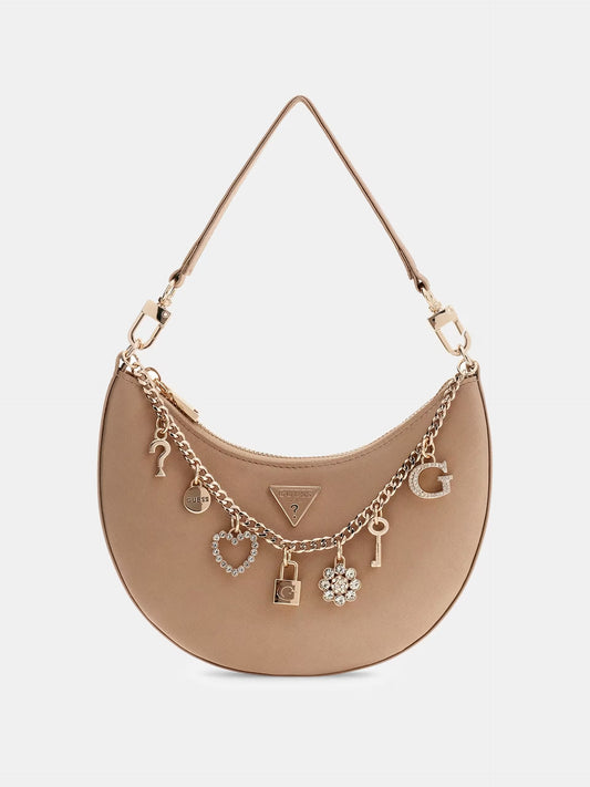 BORSA A MANO HOBO TASMIN CON CHARMS