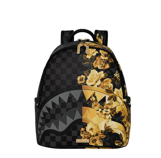 ZAINO SMALL GOLD FLORAL REMIX SAVAGE LIMITED EDITION