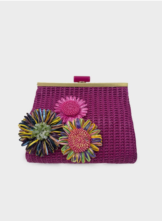 POCHETTE IN PAGLIA MARBELLA