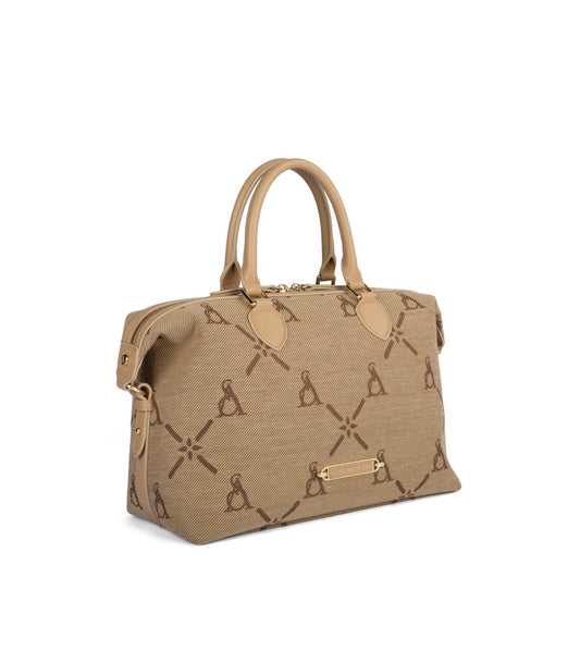 BORSA A MANO IN TESSUTO JACQUARD CONELIE