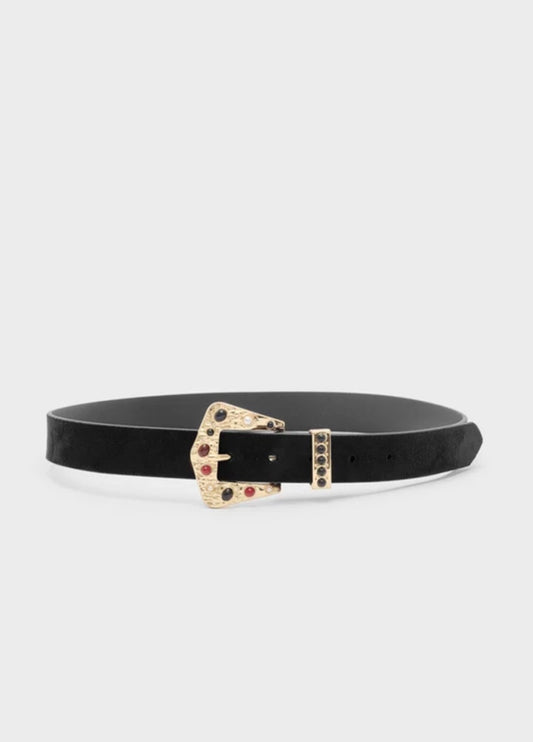CINTURA CON FIBBIA CON PIETRE NADIA M/L