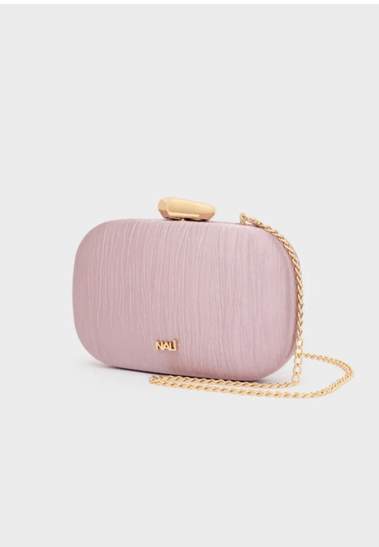 CLUTCH NASINE PLISSE’ LAMINATO