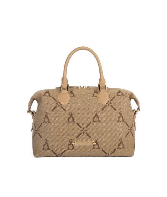 BORSA A MANO IN TESSUTO JACQUARD CONELIE