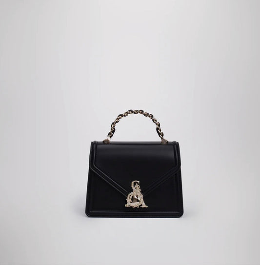 BORSA A TRACOLLA IN PELLE SINTETICA CHAIN
