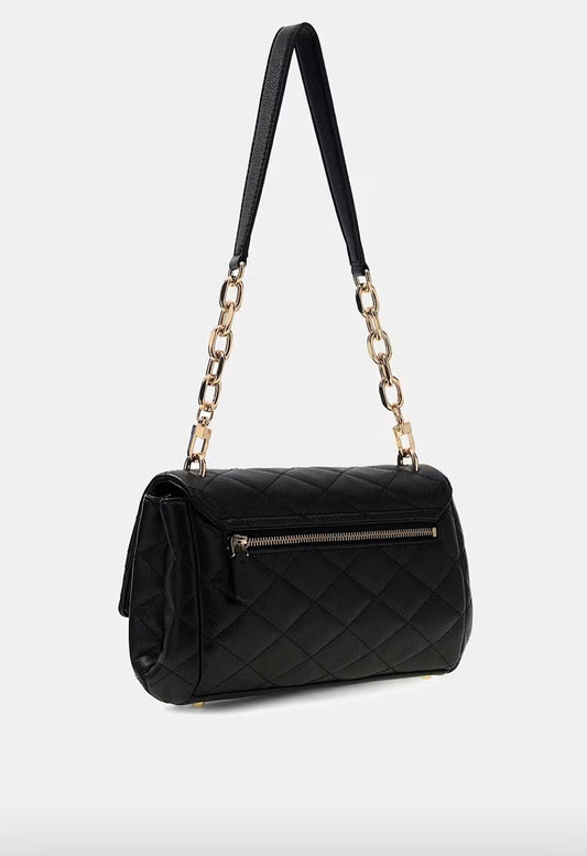 BORSA A SPALLA TRAPUNTATA FRANCES