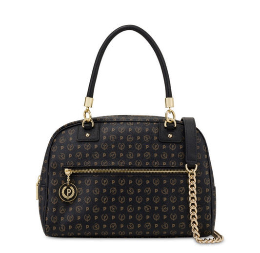 BOWLING BAG HERITAGE LOGO CLASSIC NERO/NERO