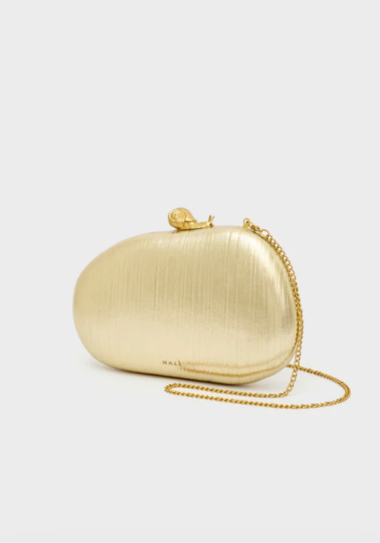 CLUTCH CHIUSURA CHIOCCIOLA ZAHRA ORO