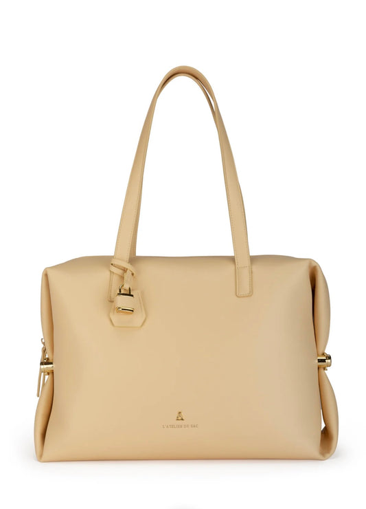 BORSA A SPALLA IN PELLE SINTETICA ARETHA