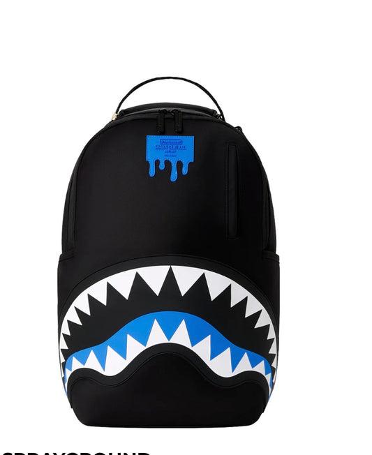 ZAINO SPRAYGROUND SHARK CENTRAL AZZURRO
