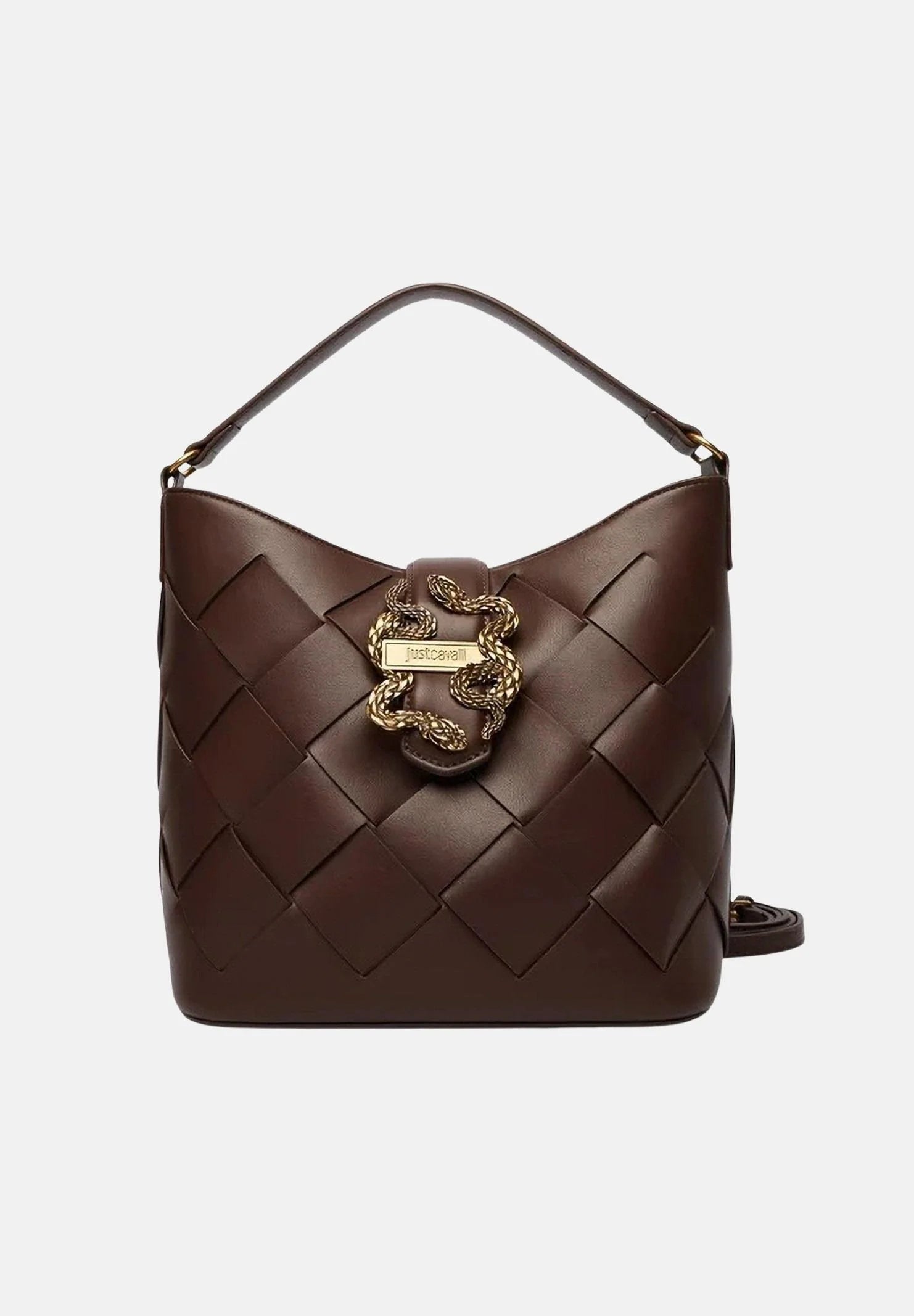 BORSA A MANO BRAIDED ICONIC SNAKES
