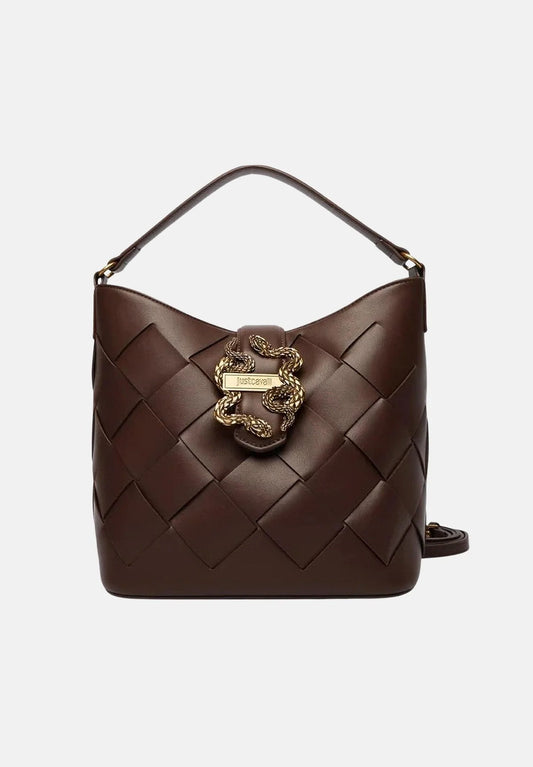 BORSA A MANO BRAIDED ICONIC SNAKES