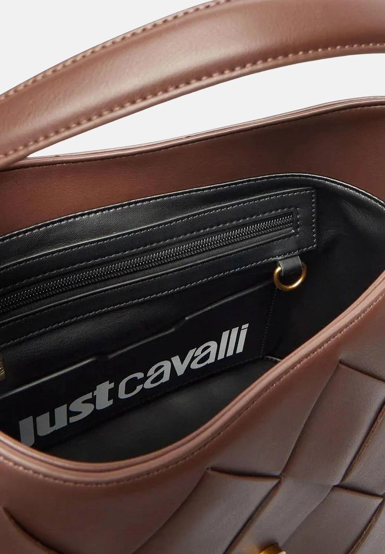 BORSA A MANO BRAIDED ICONIC SNAKES