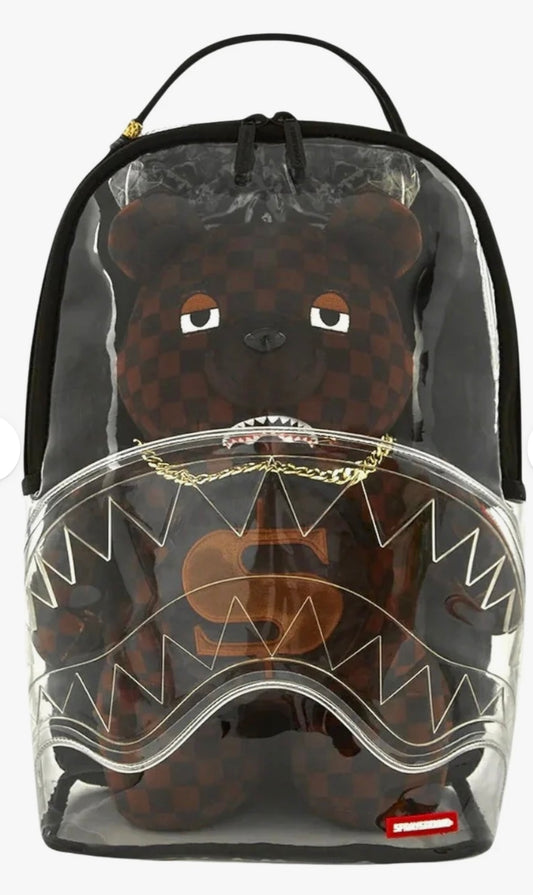 ZAINO CLEAR BEAR DLX BLACKPACK