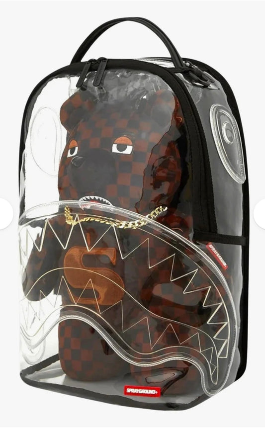 ZAINO CLEAR BEAR DLX BLACKPACK