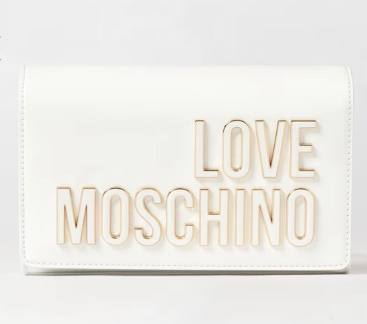 CLUTCH IN VERNICE BIANCA