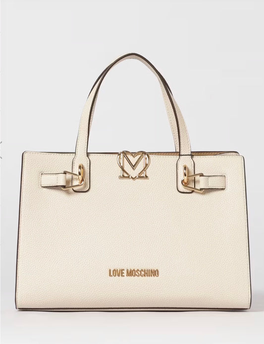 BORSA A MANO IN PELLE SINTETICA MARTELLATA