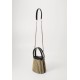 Borsa a mano Atalia Crossbody Bucket - Natural/Black con tracolla inclusa