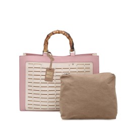 Borsa Giada Taglio Laser - Rosa