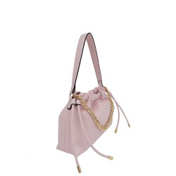 Mini Borsa Pam Con Manico a Spalla In Catena - Rosa