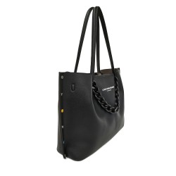 Shopper Vicky Con Borchie Multicolor - Nero