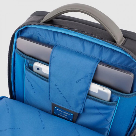 Zaino porta PC e iPad® con cavo antifurto BLU