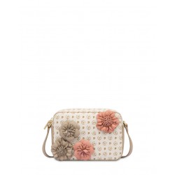 Camera Bag Piccola Heritage Flowers Avorio/Ghiaccio