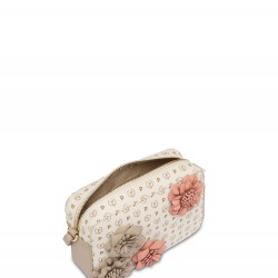 Camera Bag Piccola Heritage Flowers Avorio/Ghiaccio