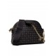 Borsa A Tracolla Heritage Logo Classic Nero/Nero