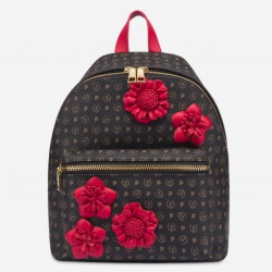 Zaino Heritage Flowers Nero/Rosso