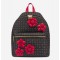 Zaino Heritage Flowers Nero/Rosso