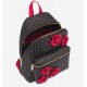 Zaino Heritage Flowers Nero/Rosso