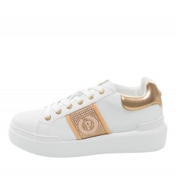 Sneakers Diamond Carrie Bianco/Oro