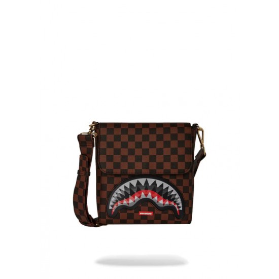 Sharks In Paris Lenticular Chomp Messenger Sling